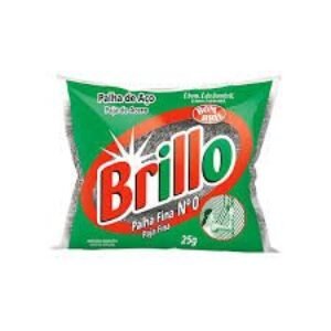 LA DE AÇO BRILLO N0 25G BOMBRIL