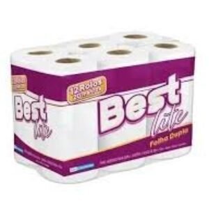 PAPEL HIGIENICO BEST 20MTS FOLHA DUPLA 12X8 FD