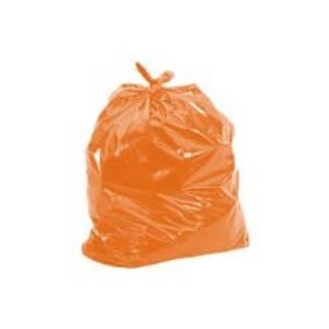 SACO P/LIXO 100L LARANJA C/100 MIARA P5