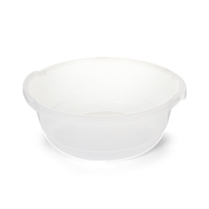 BACIA REDONDA 19,5L TRANSPARENTE REF 128