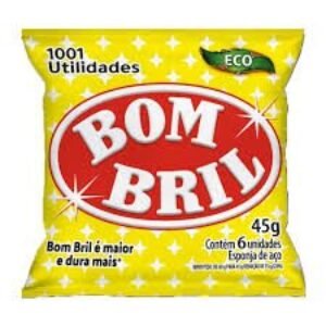 LA DE AÇO BOMBRIL 45G 6UN
