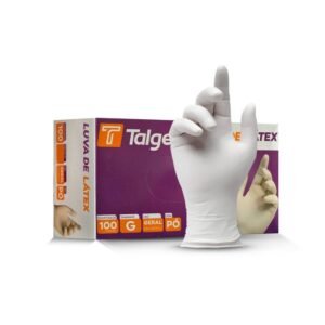 LUVA LATEX  COM PO G TALGE C/100