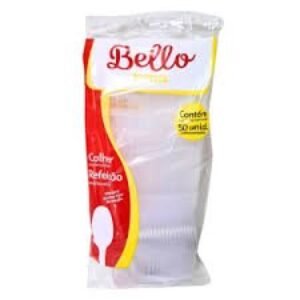 COLHER REFEIÇÃO CRISTAL BELLO 50 UN