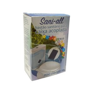 BLOCO SANITARIO 50G SANI-ALL P/CX ACOPLADA CITRUS