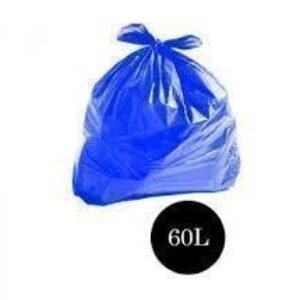 SACO P/LIXO 60L AZUL C/100 MIARA