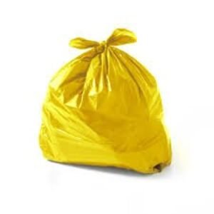 SACO P/LIXO 60L AMARELO C/100 MIARA