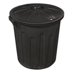 CESTO FECHADO 65L PRETO