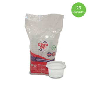 POTE C/TAMPA 140ML ULTRA PP