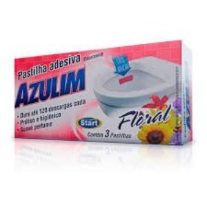 PASTILHA ADESIVA FLORAL COM 03 UN