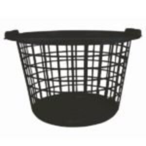 CESTO PARA ROUPAS 35L PRETO PLASVALE