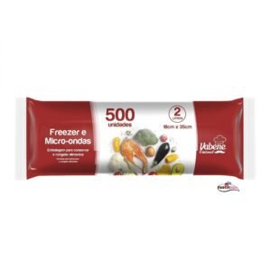 SACOS PLASTICOS FREEZER E MICRO ONDAS 33X40 C/ 500UN