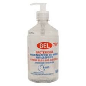 ÁLCOOL EM GEL 70% 500ML LUAR