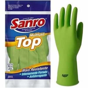 LUVA VERDE FORRADA SANRO TOP G