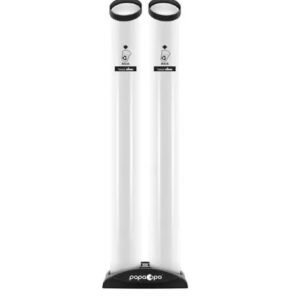NOBRE- LIXEIRA PARA COPOS AGUA DUPLOS