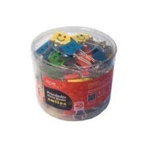 PRENDEDOR METAL BINDER SMILES 19MM UN
