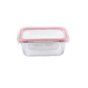 POTE DE VIDRO QUADRADO 800ML LE BIANCO