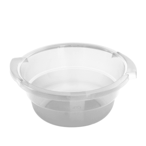 BACIA REDONDA 5,5L TRANSPARENTE REF 126