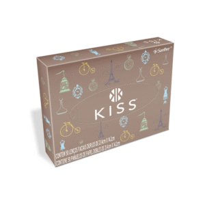 LENCO DE PAPEL 21,6X14,4cm KISS C/50