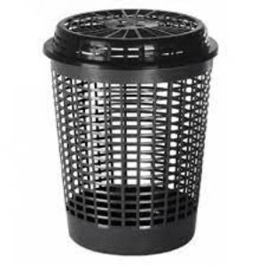 CESTO RECYCLE 55L PRETO PLASVALE REF 517