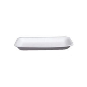 BANDEJA  ISOPOR  RASA 02 C/ 400 (210X140X18MM)