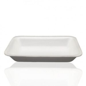 BANDEJA ISOPOR  FUNDA 03 C/ 100 (236X182X27MM)