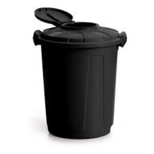 LIXEIRA MULTIUSO 60L PRETA