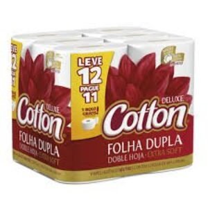 PAPEL HIG COTTON FOLHA DULPA 30M C/12 ROLOS