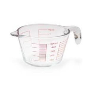 JARRA MEDIDORA CRISTAL 600ML