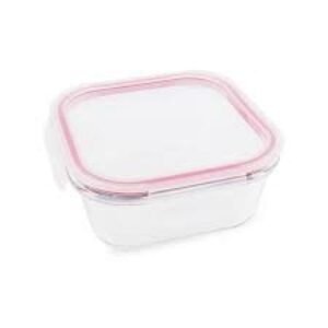 POTE DE VIDRO QUADRADO 310ML LE BIANCO