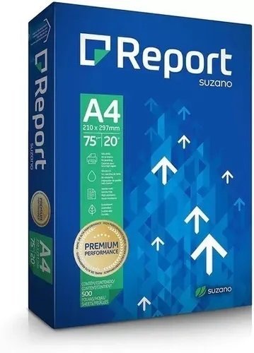 PAPEL SULFITE A4 PCT 500 FOLHAS REPORT