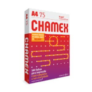 PAPEL SULFITE A4 PCT 500 FOLHAS CHAMEX