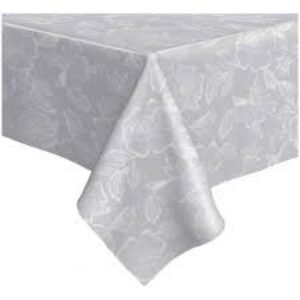 TOALHA TERMICA FLORAL BRANCA 1MT