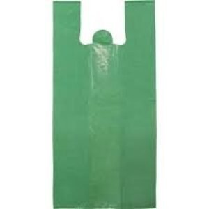 SACOLA RECICLADA VERDE 50X70 5KL