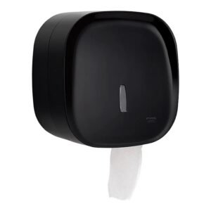 INVOQ DISPENSER HIGIENICO ROLAO PRETO