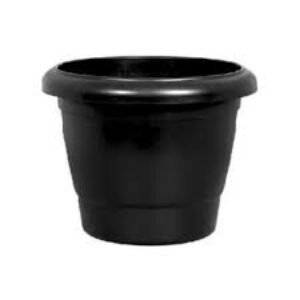 VASO REDONDO PRETO 15L REF 1328