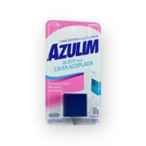 BLOCO SANIT CX ACOPLADA AZULIM FLORAL