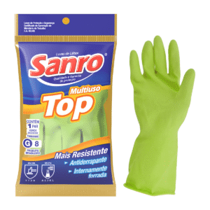 LUVA FORRADA VERDE SANRO TOP G