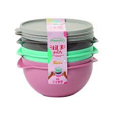 KIT 3 POTES COLORIDOS 250ML BIOVITA REF 181