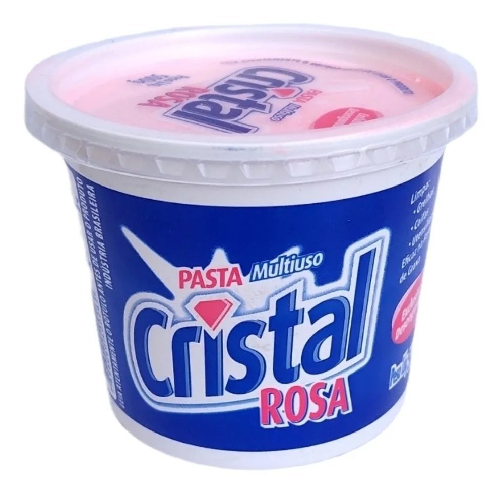 PASTA CRISTAL MULTIUSO ROSA 500G