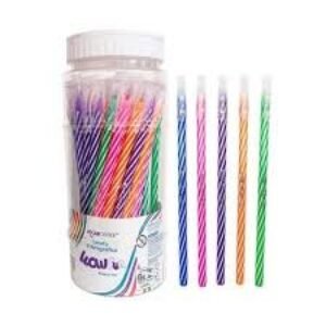 CANETA EFS. WOW 0.7 COLORIDA/BRANCO UN