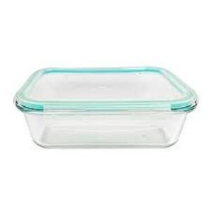 POTE DE VIDRO RETANGULAR ESSENCE 2260ML LE BIANCO