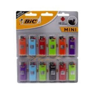 ISQUEIRO BIC MIN 12UN