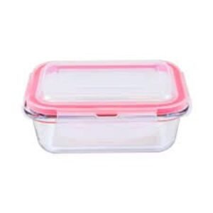POTE DE VIDRO RETANGULAR 370ML LE BIANCO