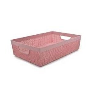 CESTA ORGANIZADORA JUTA  A4-5,2L  ROSE  REF 3276