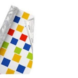 PLASTICO ADESIVO QUADRICULADO  METRO