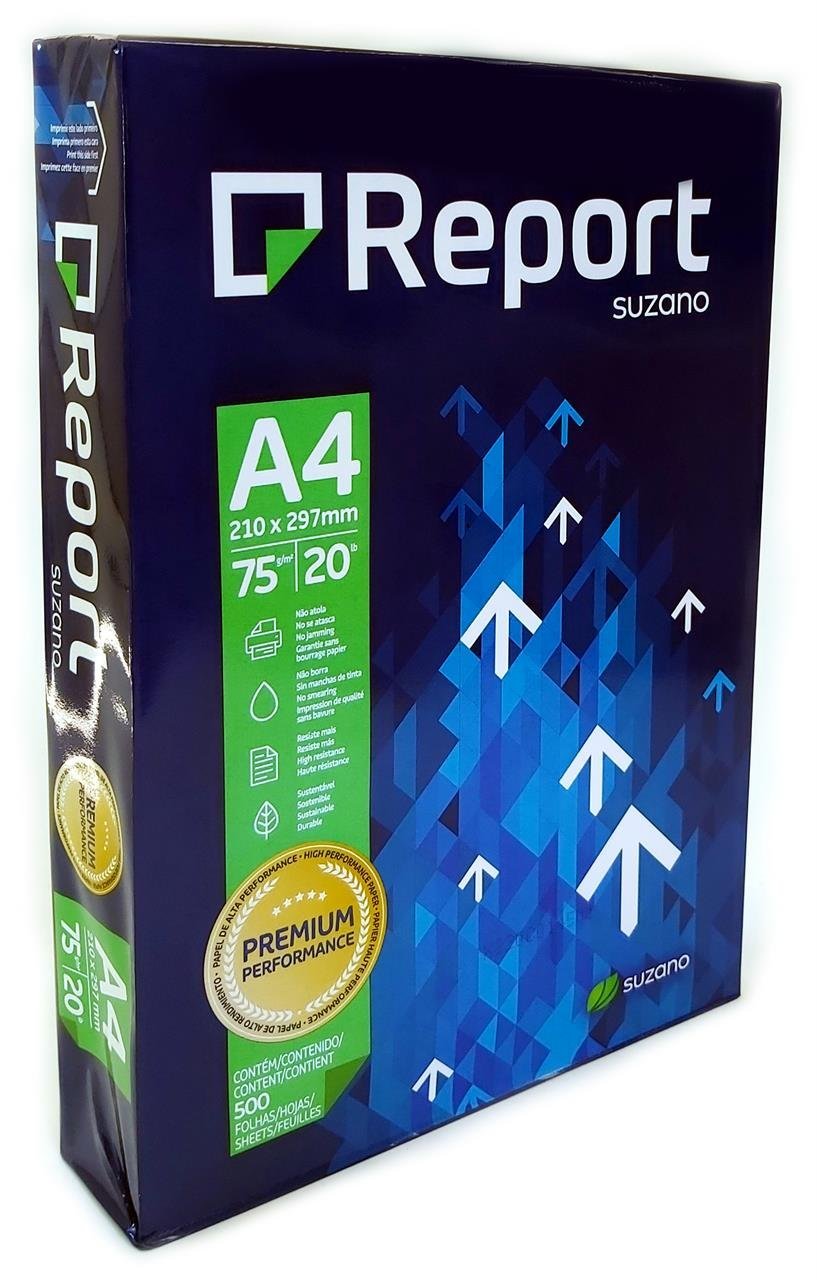PAPEL SULFITE A4 PCT 500 FOLHAS REPORT - Imagem 3