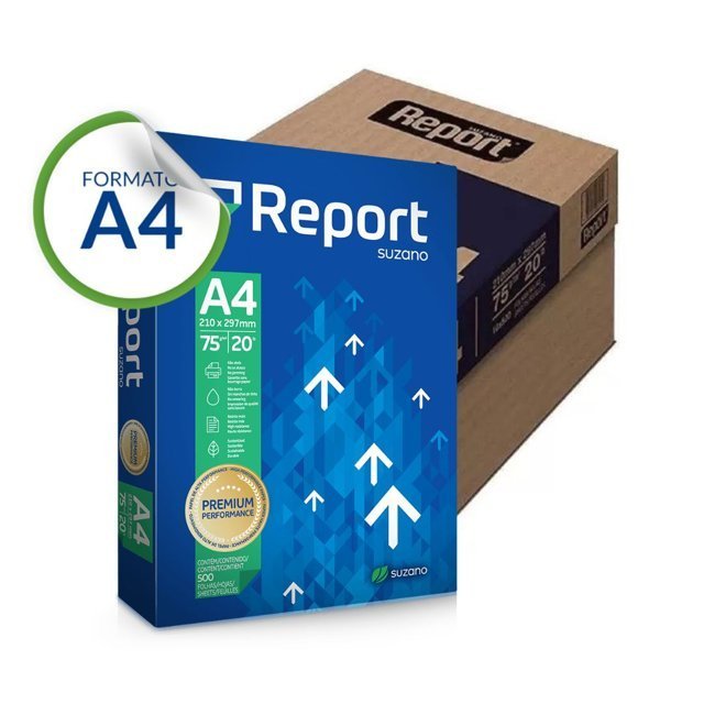 PAPEL SULFITE A4 PCT 500 FOLHAS REPORT - Imagem 2